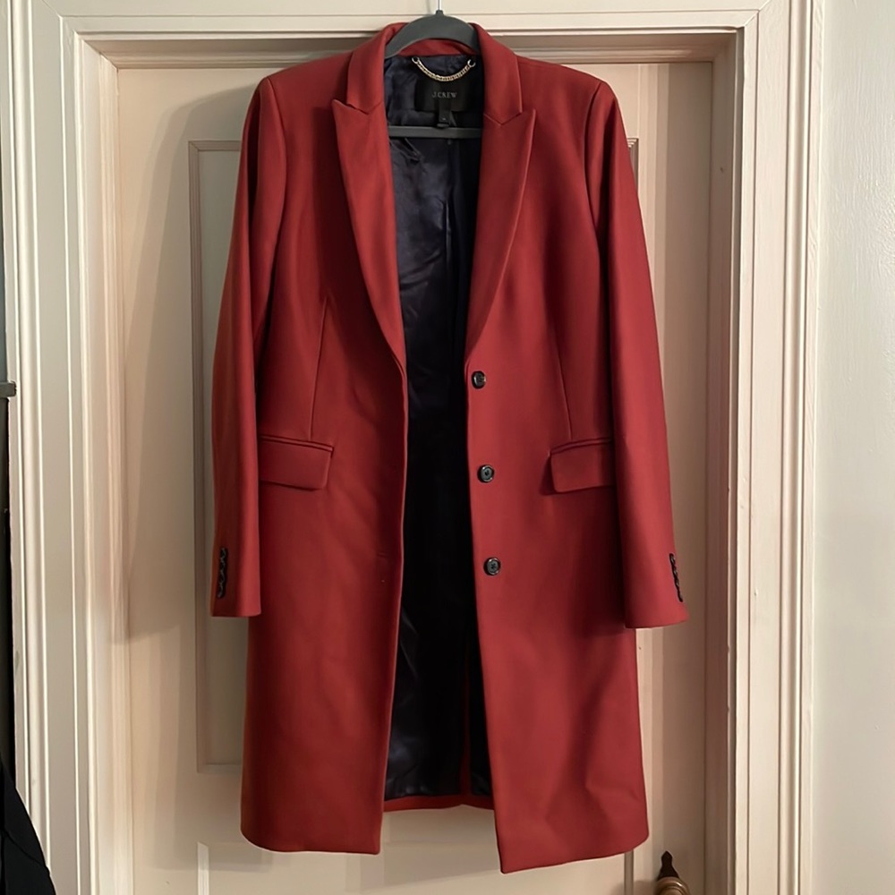 J Crew Parke Topcoat
